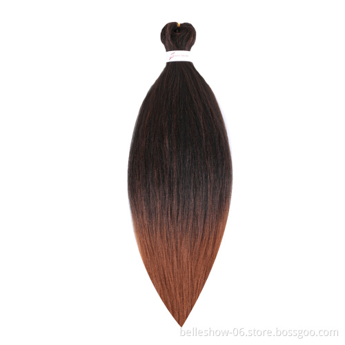 26 Inch EZ Prestretched Braiding Hair high quality braiding hair pre stretch custom